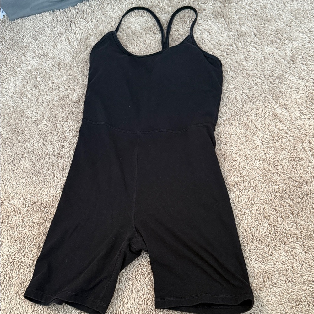 Old Navy Black Tank Romper